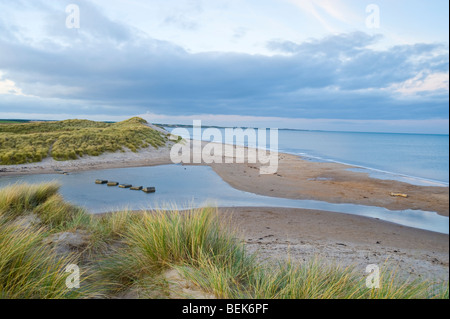 Northumberland druridge bay Banque D'Images