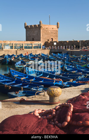 Port de pêche de Essaouira Maroc Banque D'Images