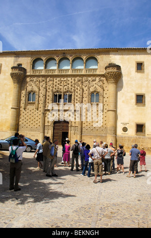 Palais Jabalquinto (16ème siècle), Baeza. Province de Jaén, Andalousie, Espagne Banque D'Images