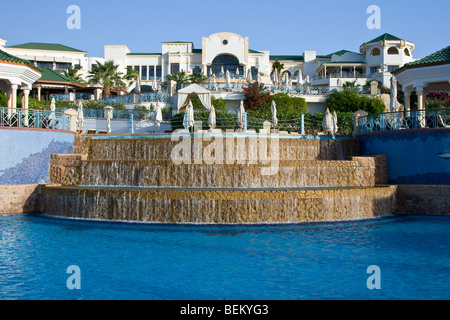 Extérieure à l'hôtel Hyatt à Sharm el-Sheikh Égypte Banque D'Images