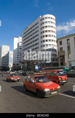 Avenue de l'Armee Royale,Casablanca, Maroc, Afrique Banque D'Images