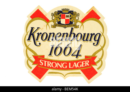 1664 kronenbourg lager forte Banque D'Images