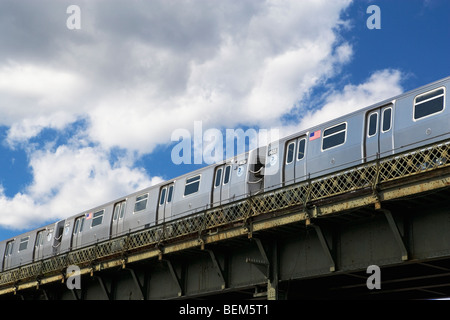 Au-dessus du sol du métro Banque D'Images