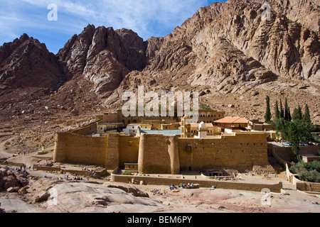 St Katherine monastère sur la péninsule du Sinaï en Égypte Banque D'Images