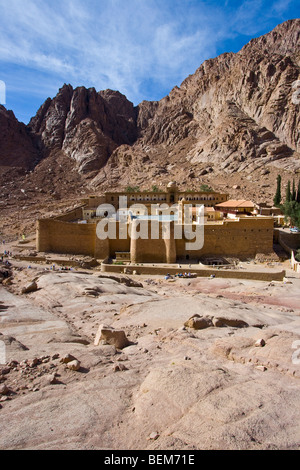 St Katherine monastère sur la péninsule du Sinaï en Égypte Banque D'Images