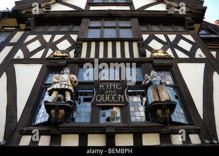 Ye Olde Roi et Reine pub dans Marlborough Place, Brighton, East Sussex, England, UK Banque D'Images