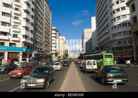 Avenue de l'Armee Royale,Casablanca, Maroc, Afrique Banque D'Images