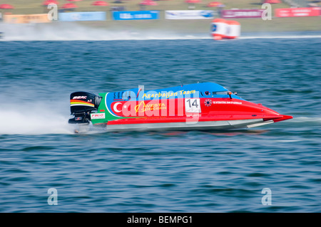 Shenzhen, Chine, 17 octobre 2009, F1 Bateau de championnat, course dans la ville de Shenzhen. Banque D'Images