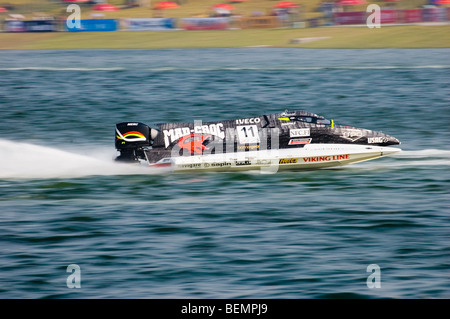 Shenzhen, Chine, 17 octobre 2009, F1 Bateau de championnat, course dans la ville de Shenzhen. Banque D'Images