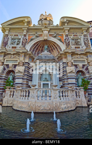 L'Orgue Fontaine, Villa D'Este, Tivoli, Italie. Banque D'Images