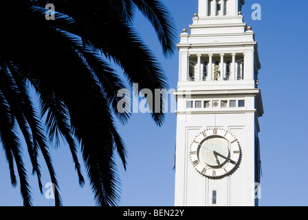 Détail de la Ferry Building à San Francisco, Californie, USA. Banque D'Images