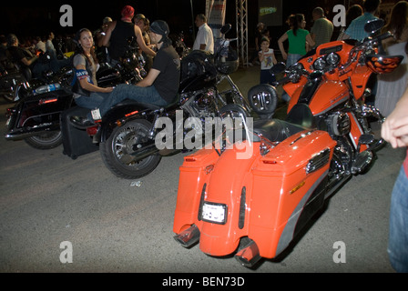 Groupe de propriétaires de Harley Davidson Beyrouth Liban Banque D'Images