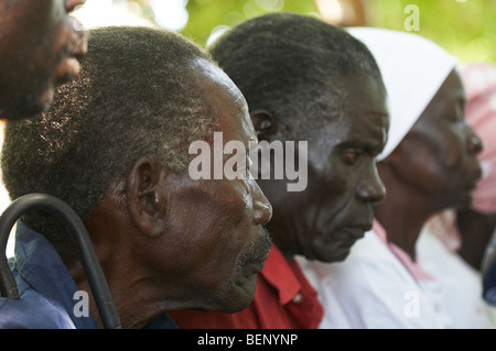 Le Soudan du Sud fête du Saint Joseph (1er mai) célébrée par la communauté catholique à Yei. Banque D'Images