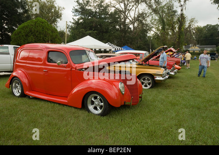 Custom car show High Springs Florida Banque D'Images