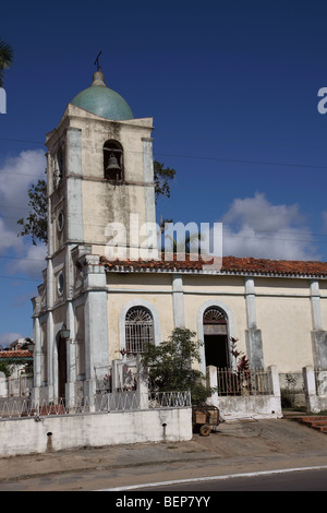 Bâtiment de l'église dans la région de Vinales, Cuba Banque D'Images