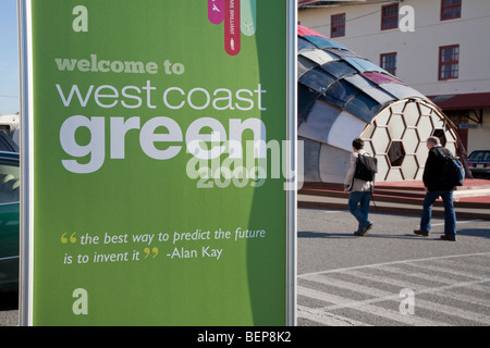 West Coast Green est la plus grande conférence et expo dédié à l'innovation verte, la construction, le design et la technologie. USA Banque D'Images