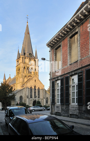 L'église Saint Jacques, Tournai, Belgique Banque D'Images