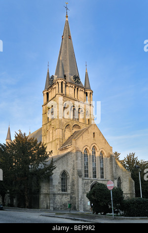 L'église Saint Jacques, Tournai, Belgique Banque D'Images