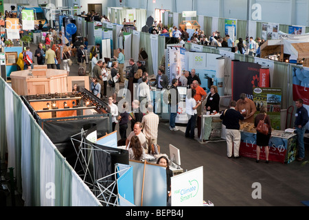 West Coast Green 2009 exposition dédiée à l'innovation verte, la création et le design à Fort Mason, San Francisco, Californie. Banque D'Images