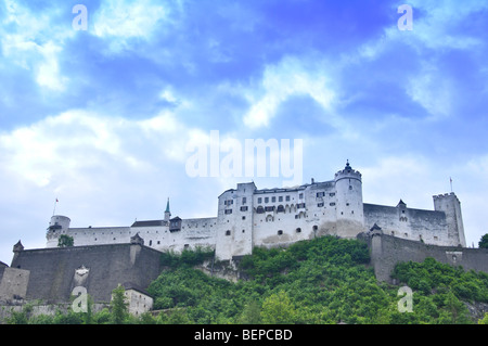 Festung château de Hohensalzburg à Salzbourg, Autriche Banque D'Images