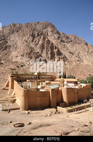 Saint Catherines monastère au Sinaï en Égypte Banque D'Images