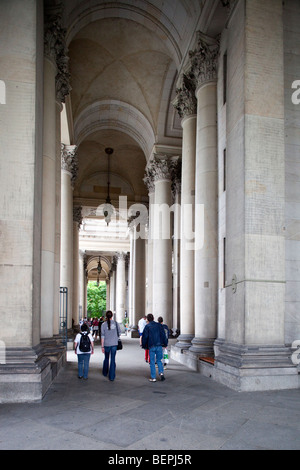 Berliner Dom (Cathédrale) portique, Berlin, Allemagne Banque D'Images