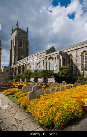 Église dans une célèbre station balnéaire de Cromer Norfolk en Angleterre East Anglia Banque D'Images