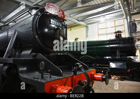 Le moteur Maison, Severn Valley Railway, Shropshire, Shrewsbury Banque D'Images