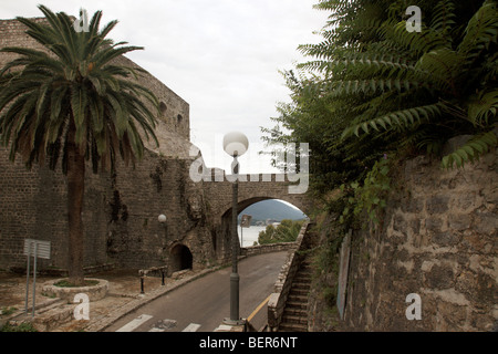 Forte Mare, Herceg Novi, Monténégro. Banque D'Images