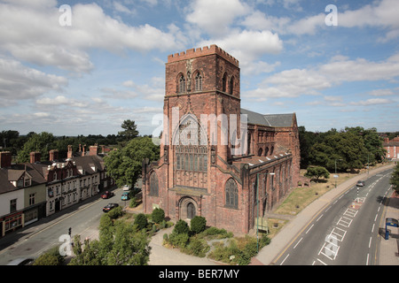 Abbaye de Shrewsbury. Banque D'Images