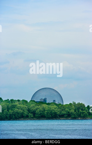 La Biosphère de Montréal Banque D'Images