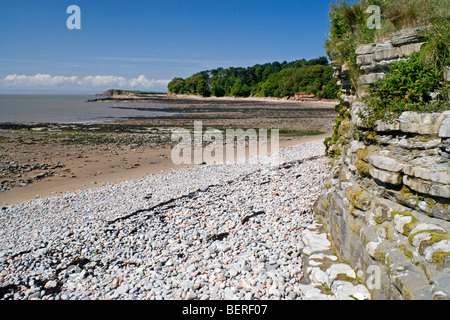 St Marys well bay Vale of Glamorgan South Wales UK Banque D'Images