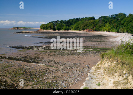 St Marys Well Bay, Vale of Glamorgan, Pays de Galles, Royaume-Uni. Banque D'Images