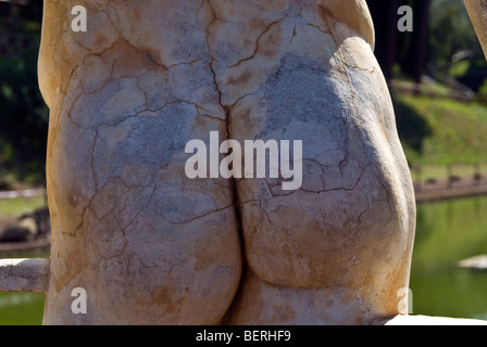 À la statue de Canopus, Villa Adriana, Villa d'Hadrien, près de Tivoli, Italie Banque D'Images