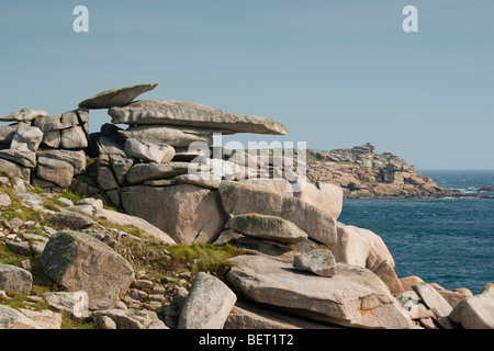 Pulpit Rock sur St Mary's, Îles Scilly