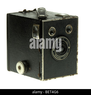 Kodak Six-20 Brownie Junior Super modèle fort appareil photo. Banque D'Images