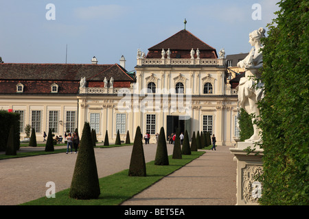 L'Autriche, Vienne, Unteres Belvedere Palace Banque D'Images