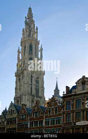 Cathédrale de Notre Dame, Anvers, Belgique, Europe Banque D'Images