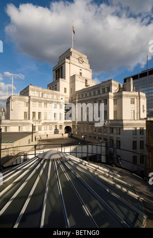 Transport for London - London Underground Broadway siège au-dessus de St James Park Station Bains à remous Banque D'Images