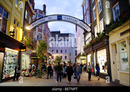 Carnaby street. Londres. La Grande-Bretagne. UK Banque D'Images