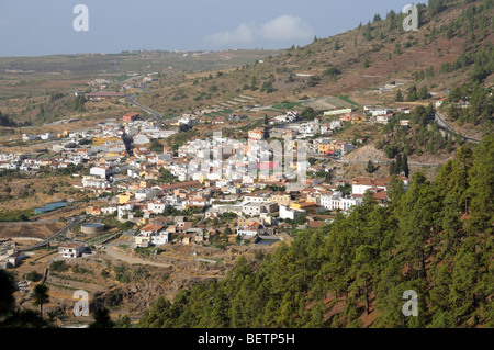 Village Vilaflor sur île des Canaries Tenerife, Espagne Banque D'Images