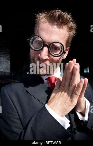 Homme d'étranges Banque D'Images