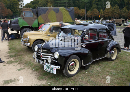 Vintage Car show à Villers Cotterets,France Banque D'Images