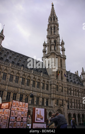 Saint Nicholas Church, Bruxelles Banque D'Images