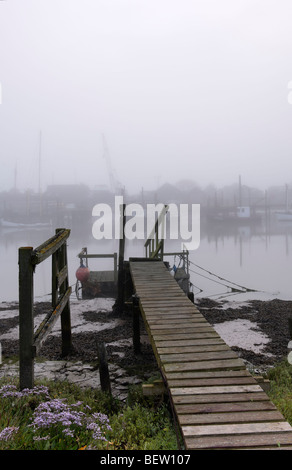 Sea mist. Walberswick, Suffolk - Angleterre Banque D'Images