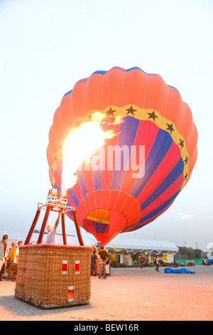 Ballon à air chaud, Bangkok, Thaïlande Banque D'Images