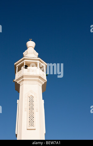Nouvelle Mosquée d'El Qasr à Dakhla Oasis, Désert de Libye, Egypte Banque D'Images