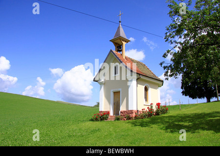 Chapelle au lac Titisee, Forêt Noire, Baden-wurttemberg, Germany Banque D'Images