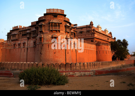 Fort de Junagarh dans ville de Bikaner rajasthan dans indi Banque D'Images