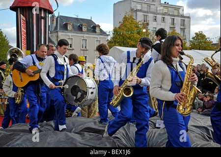 Festival de musique jazz Poitou France Banque D'Images